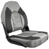 Springfield Marine Springfield Skipper Premium HB Folding Seat - Charcoal/Grey - 1061063-B