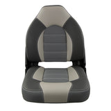 Springfield Marine Springfield Skipper Premium HB Folding Seat - Charcoal/Grey - 1061063-B