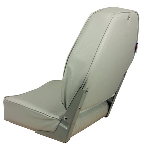 Springfield Marine Springfield High Back Folding Seat - Grey - 1040643