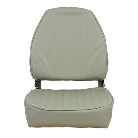 Springfield Marine Springfield High Back Folding Seat - Grey - 1040643