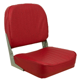 Springfield Marine Springfield Economy Folding Seat - Red - 1040625