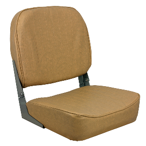 Springfield Marine Springfield Economy Folding Seat - Tan - 1040628