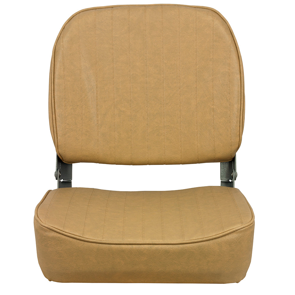 Springfield Marine Springfield Economy Folding Seat - Tan - 1040628