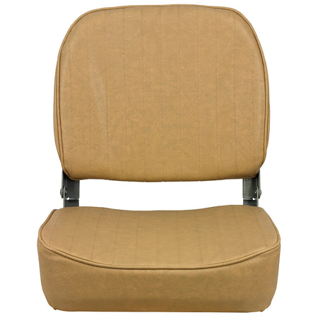 Springfield Marine Springfield Economy Folding Seat - Tan - 1040628