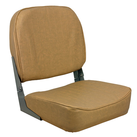 Springfield Marine Springfield Economy Folding Seat - Tan - 1040628