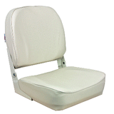 Springfield Marine Springfield Economy Folding Seat - White - 1040629