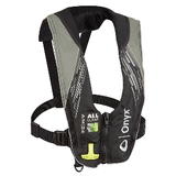 Onyx Outdoor Onyx A/M-24 Series All Clear Automatic/Manual Inflatable Life Jacket - Grey - Adult - 132200-701-004-21