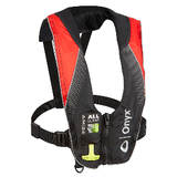 Onyx Outdoor Onyx A/M-24 Series All Clear Automatic/Manual Inflatable Life Jacket - Black/Red - Adult - 132200-100-004-20