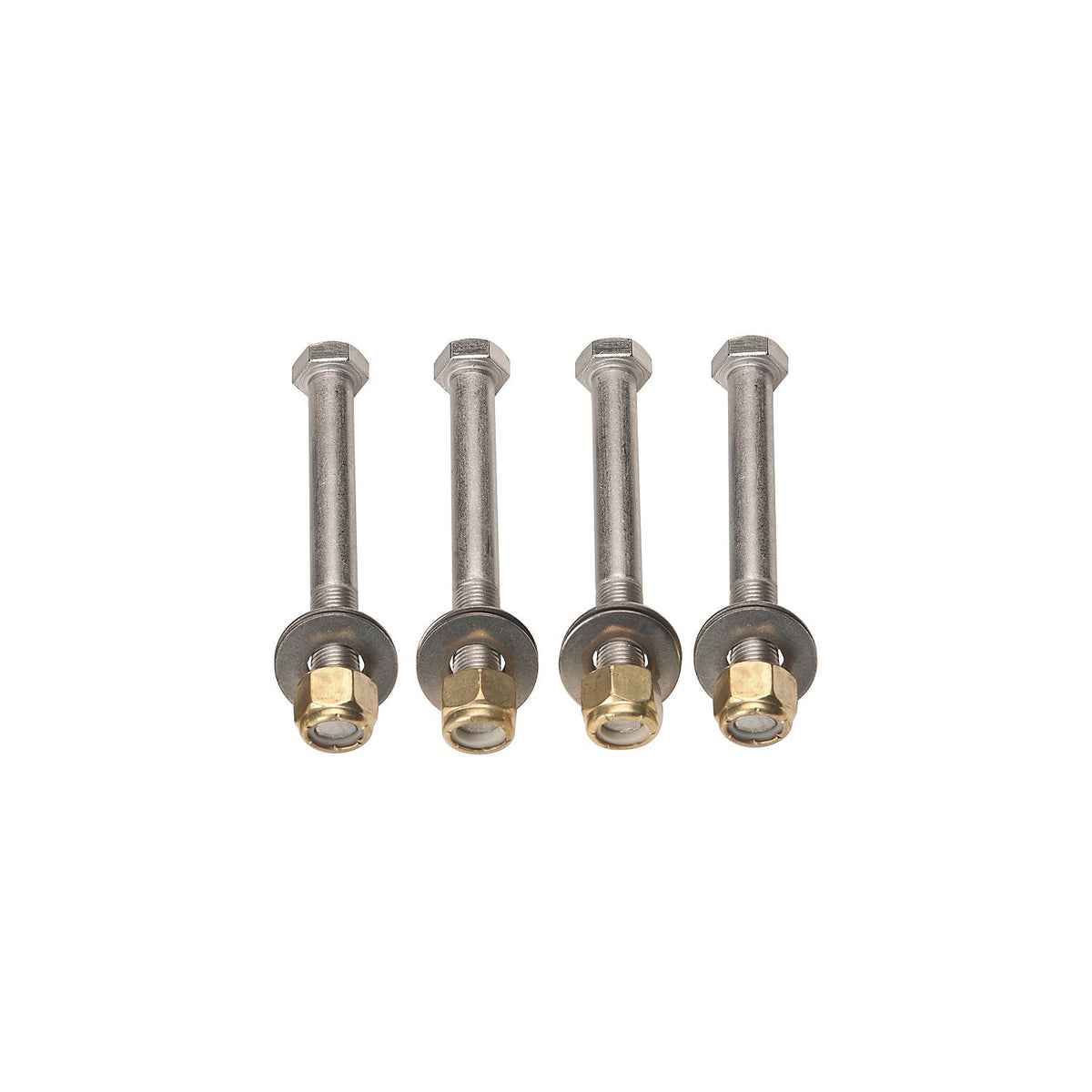 Dometic Jack Plates SeaStar Jack Plate Mounting Bolt Kit (Includes 4 each Stainless Steel Bolts, Brass Nylock Nuts and Washers) - DK6145 - official SeaStar Solutions product image 3