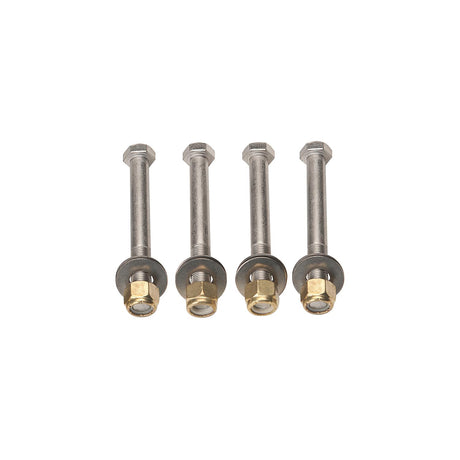 Dometic Jack Plates SeaStar Jack Plate Mounting Bolt Kit (Includes 4 each Stainless Steel Bolts, Brass Nylock Nuts and Washers) - DK6145 - official SeaStar Solutions product image 3