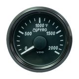 VDO SingleViu 52mm (2-1/16") Exhaust Gas Temp. Gauge - 2000°F - A2C3833040030