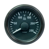 VDO SingleViu 52mm (2-1/16") Hydraulic Oil Temp. Gauge - 250°F - 291-22 Ohm - A2C3916310030
