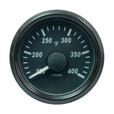 VDO SingleViu 52mm (2-1/16") Cylinder Temp. Gauge - 400°F - 471-14 Ohm - A2C3833530030