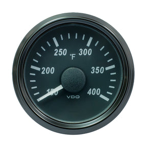 VDO SingleViu 52mm (2-1/16") Cylinder Temp. Gauge - 400°F - 471-14 Ohm - A2C3833530030