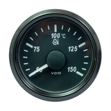 VDO SingleViu 52mm (2-1/16") Oil Temp. Gauge - Euro - 150° C - 322-18 Ohm - A2C3833390030