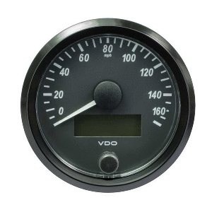 VDO SingleViu 80mm (3-1/8") Speedometer - 160MPH - A2C3832930030
