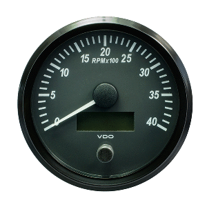VDO SingleViu 100mm (4") Tachometer - 4000 RPM - A2C3832800030