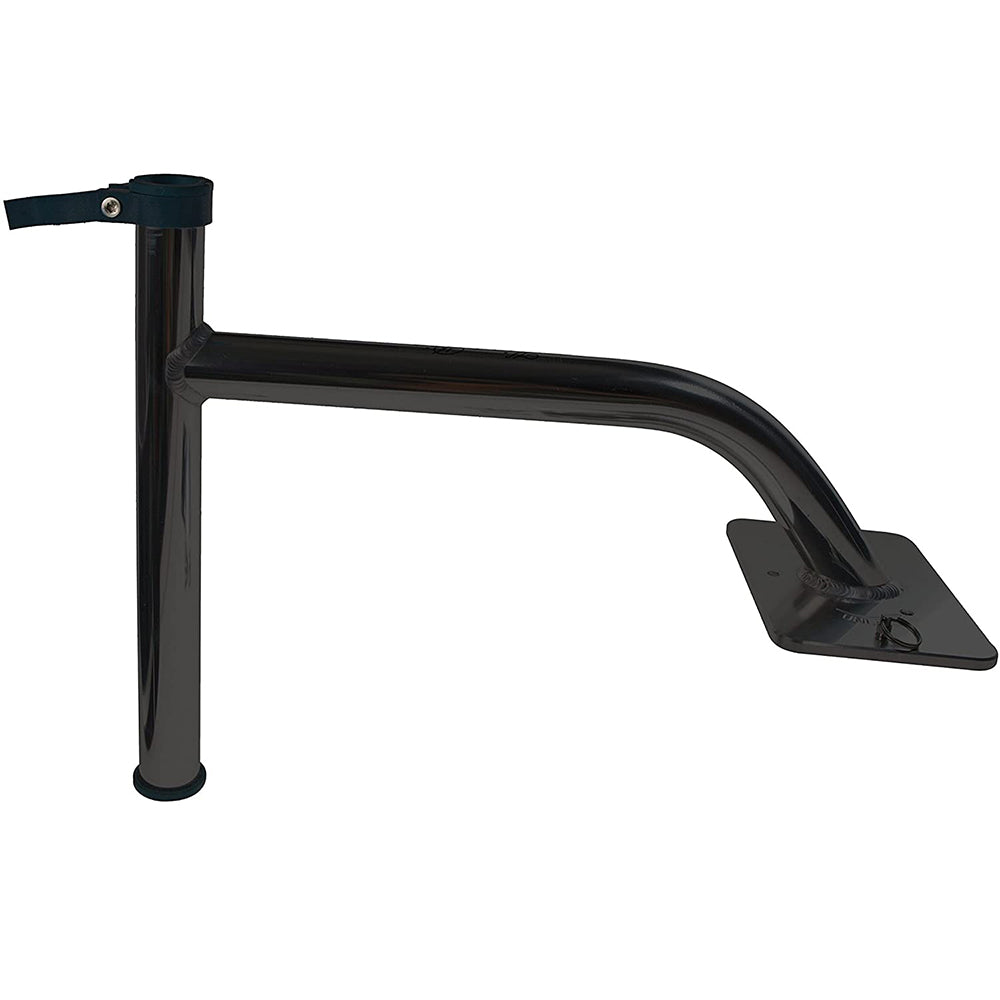 Panther Soporte de montaje en arco King Pin de liberación rápida de 3" - Negro - Recubrimiento en polvo [KPB30B]