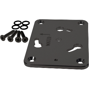 Panther Products Panther Spare Bow Mount Base Kit - Black - Powder Coat - KPBQCKB