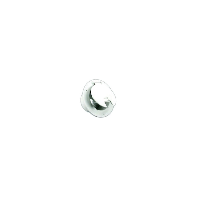 B&B Molders B and B Molders 94329 Deluxe Round Electric Cable Hatch, 5-1/8" Polar White - image 1
