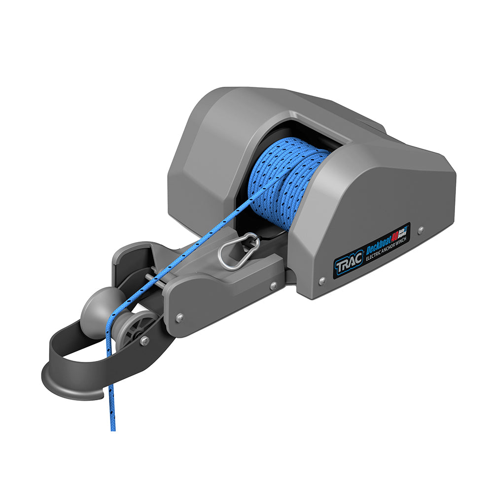 Cabrestante de ancla eléctrico TRAC Outdoors Deckboat 40-G3 con AutoDeploy [69005]