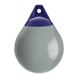 Polyform U.S. Polyform A-2 Buoy 14.5" Diameter - Grey - A-2 GREY