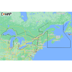 C-MAP M-NA-Y201-MS Great Lakes To Nova Scotia REVEAL&trade; Coastal Chart
