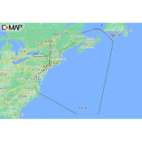 C-MAP M-NA-Y202-MS Nova Scotia to Chesapeake Bay REVEAL&trade; Coastal Chart