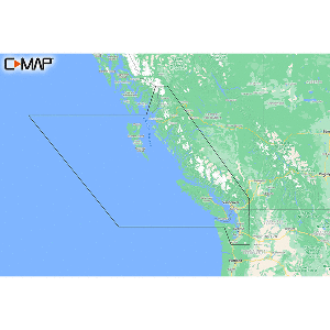 C-MAP M-NA-Y207-MS Columbia &amp; Puget Sound REVEAL&trade; Coastal Chart