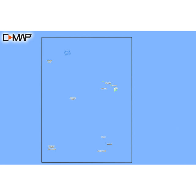 C-MAP M-NA-Y210-MS Hawaii Marshall Islands French Polynesia REVEAL&trade; Coastal Chart