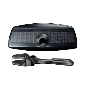 PTM Watersports Mirror/Bracket Kit w/VR-100 PRO Mirror &amp; CFR-200 (Black) - P12848-350