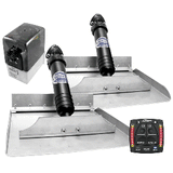 Bennett Marine Bennett 12x12 Hydraulic Trim Tab System w/One Box Indication - 1212OBI