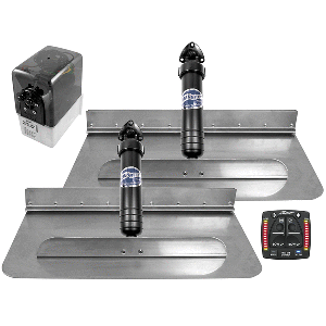 Bennett Marine 24x12 Hydraulic Trim Tab System w/One Box Indication - 2412OBI