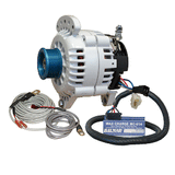 Balmar Alternator 100 AMP Kit 12V 3.15" Dual Foot Saddle J10 Pulley Regulator &amp; Temp Sensor - 60-YP-MC-100-J10