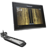 Simrad GO9 XSE Chartplotter/Fishfinder w/Active Imaging 3-in-1 Transom Mount Transducer C-MAP Discover Chart [000-14840-002]