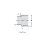 Shields Hose 90° EPDM Rubber Hump Hose - 16-221-8X6 - official Shields Hose product image 2