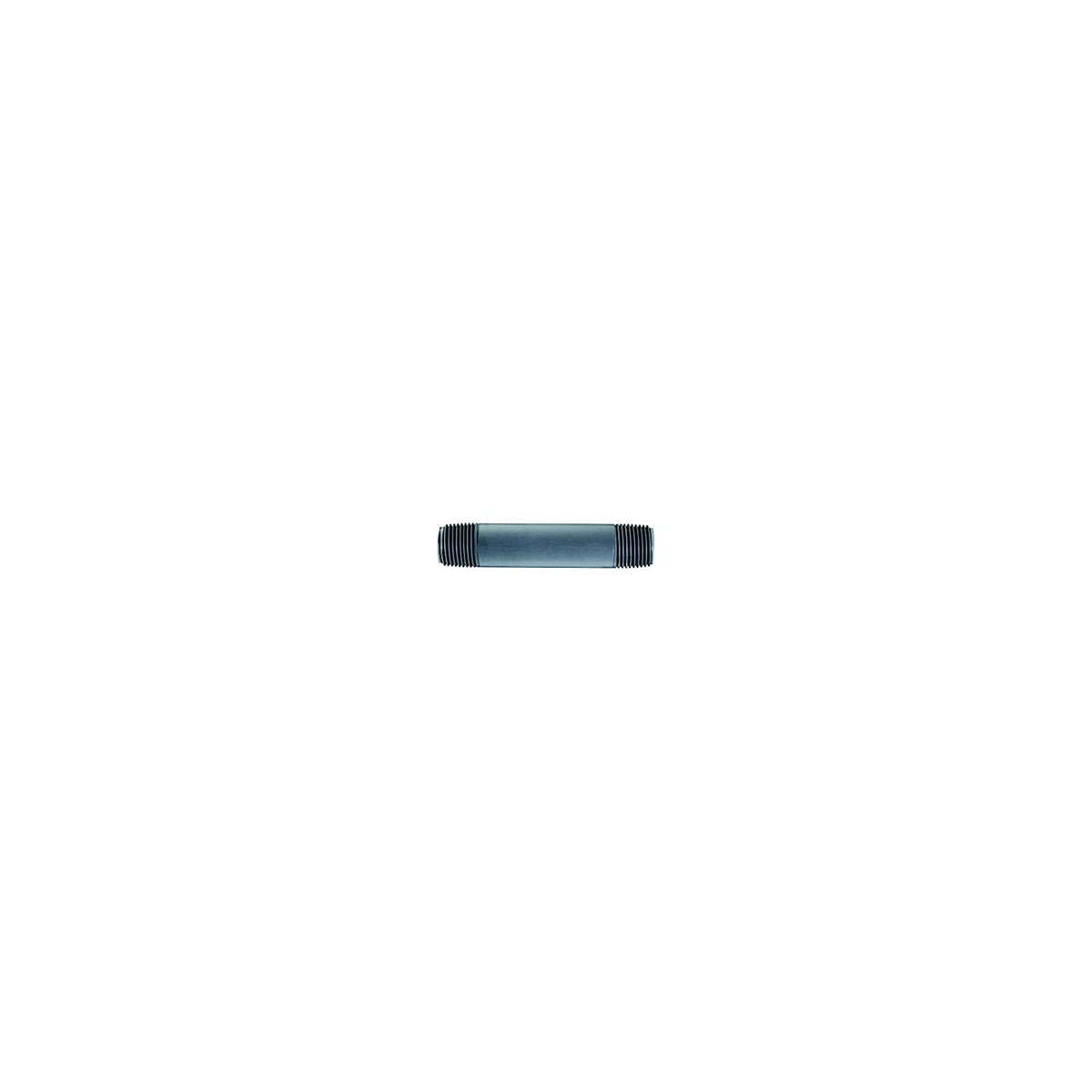 Brass Fittings Brass Fitting 880005 Brass Fittings Close PVC Schedule 80 Nipple, 1/4" - image 1