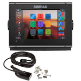 Simrad GO7 XSR Chartplotter/Fishfinder w/HDI Transom Mount Transducer &amp; C-MAP Discover Chart - 000-14326-002
