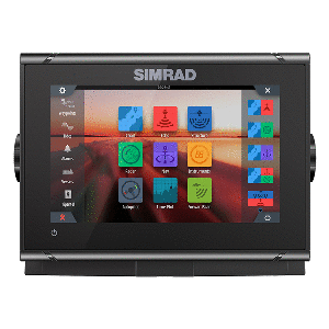 Simrad GO7 XSR Chartplotter/Fishfinder w/C-MAP Discover Chart - No Transducer - 000-14078-002