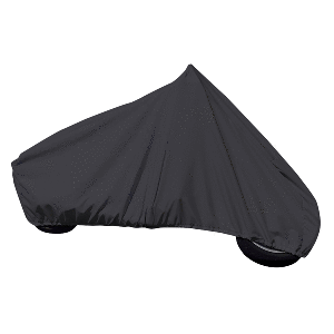 Carver by Covercraft Carver Sun-Dura Motorcycle Cruiser w/Up to 15" Windshield Cover - Black - 9001S-02