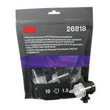 3M Marine Performance Pressure HVLP Atomizing Head Refill Kit (Clear, Size 1.8) - 26818 - image 2
