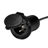 Guest AC Universal Plug Holder - Black - 150PHB