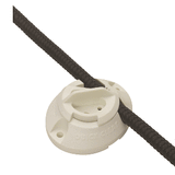 Barton Marine Quick Cleat - 5/16" - White - 60031