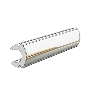 TACO Marine TACO Rub Rail Insert - Flexible Chrome - 80' - V12-0307CP80