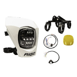 RIGID Industries Adapt XE Extreme Enduro LED Moto Kit - White - 300417