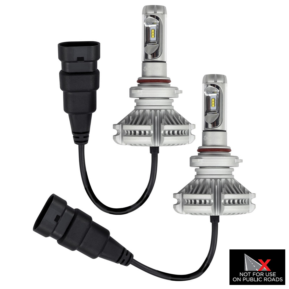 Kit de faros delanteros LED de repuesto HEISE H10 - Haz único [HE-H10LED]