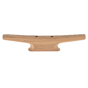 Whitecap 10" Cleat - Teak - 60404