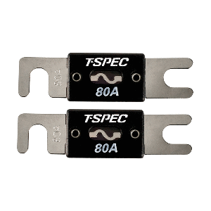 T-Spec V8 Series 80 AMP ANL Fuse - 2 Pack - V8-ANL80