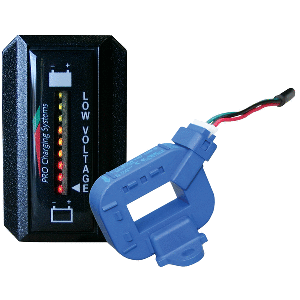 Dual Pro Lithium Battery Gauge - Single - Rectangle Vertical Display - BFGVLITH
