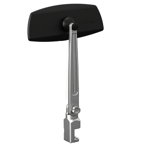 PTM Watersports Pontoon Mirror/Bracket Kit w/VR-100 Pro &amp; PCX-200 (Silver) - P13157-200TEBCL